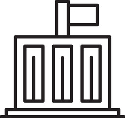 Government Building Icon
