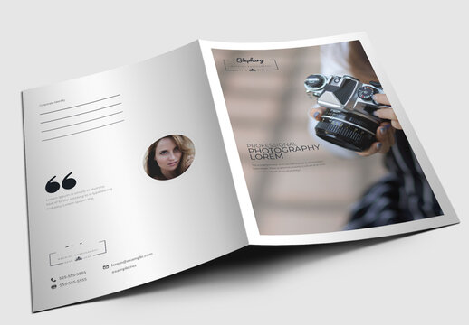 Creative Minimal Photography Presentation Folder