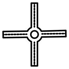Roundabout Icon