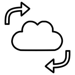 Cloud Sync Icon