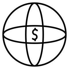Global Currency Icon