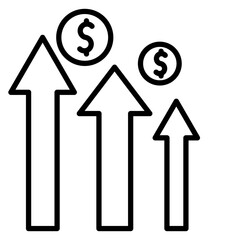 Income Growth Icon