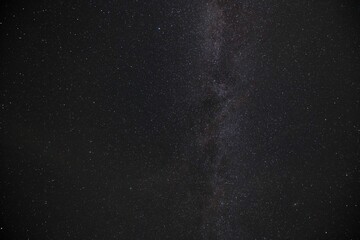 the galaxy, as seen from the ground up at night