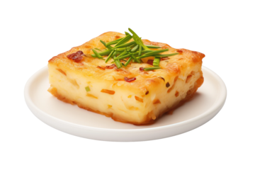 The Square Dance of Flavor on a White or Clear Surface PNG Transparent Background.