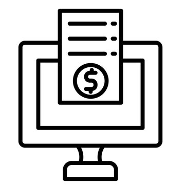 E Statement Icon