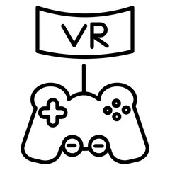 Vr Gaming Icon