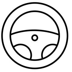 Steering Wheel Icon