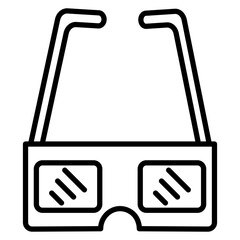 Camera Glasses Icon