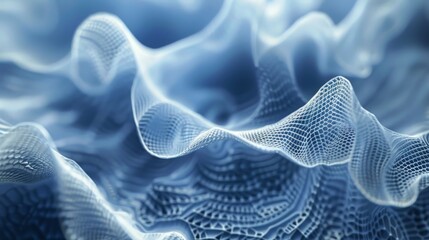 Fototapeta premium Abstract Fractal Patterns Dance in a Symphony of Code