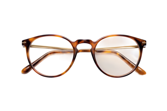 The Spectacle Symphony on a White or Clear Surface PNG Transparent Background.