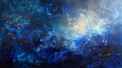 Obraz premium Abstract Constellation of Glitter and Light background
