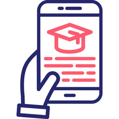 E Learning Icon