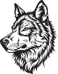 Wolf vector illustration