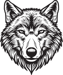 Wolf vector illustration