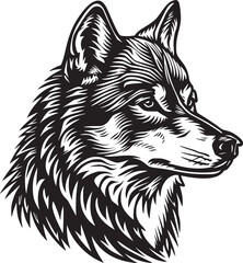 Wolf vector illustration