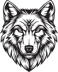 Wolf vector illustration