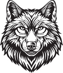 Wolf vector illustration
