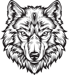 Wolf vector illustration