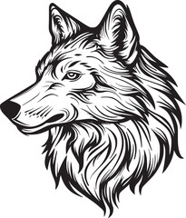 Wolf vector illustration