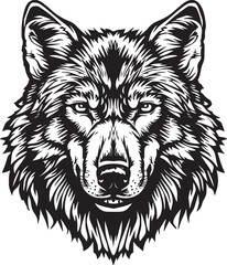 Wolf vector illustration