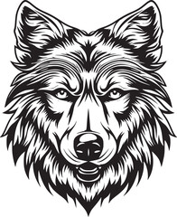 Wolf vector illustration