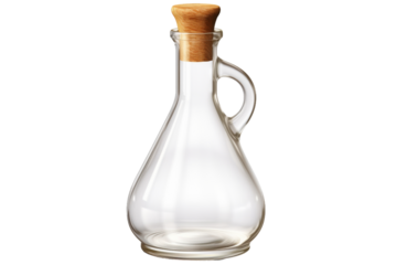 Captured Elixir of Time on a White or Clear Surface PNG Transparent Background.