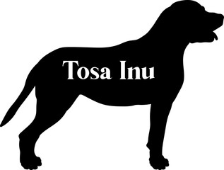 Dog silhouette dog breeds logo dog monogram vector