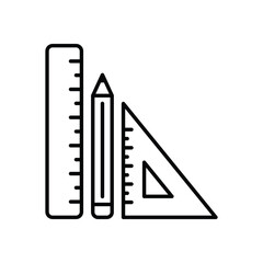 Geometry vector icon