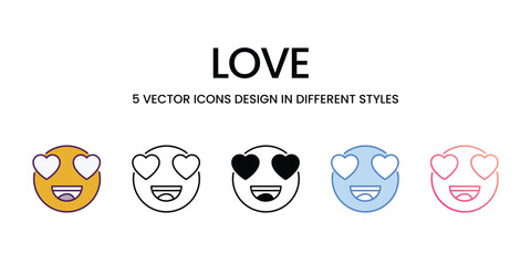 Podium  Icons different style vector stock illustration