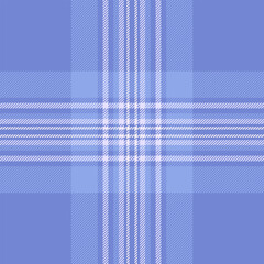 Pattern fabric vector of seamless texture textile with a check tartan background plaid.