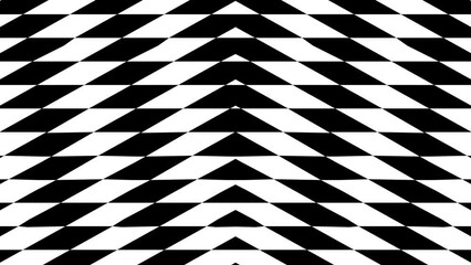 Abstract creative black and white geometric diamond shape pattern motion background. Video animation Ultra HD 4k footage. - Powered by Adobe