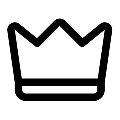 crown icon for illustration