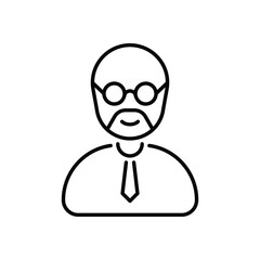 Teacher vector icon