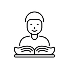 Reading  vector icon