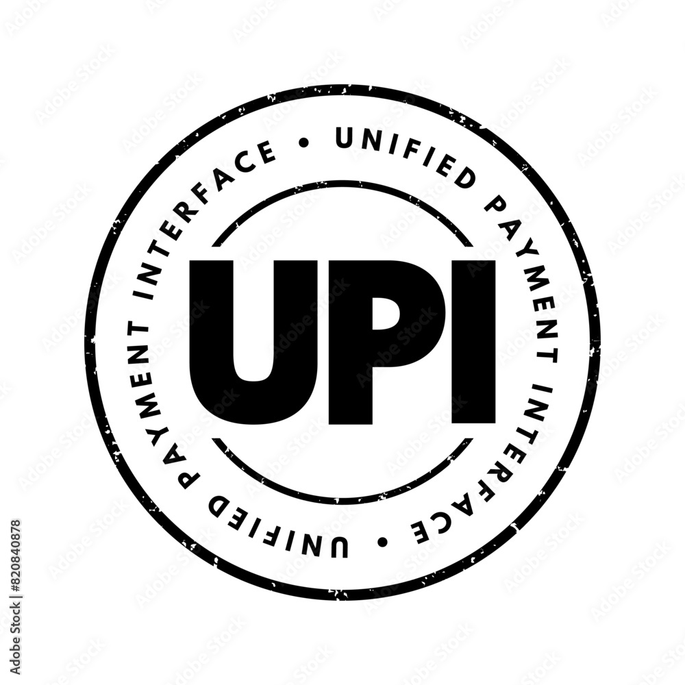Poster upi unified payment interface - system that powers multiple bank accounts into a single mobile appli