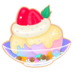 Cute Parfait ice creams