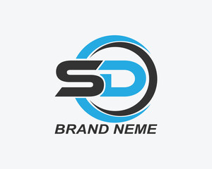 letter logo symbol shapes illustration 