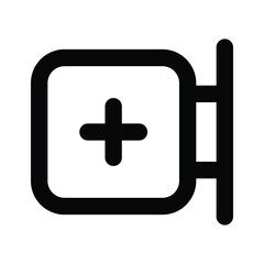 Medical vector design in modern style, editable icon