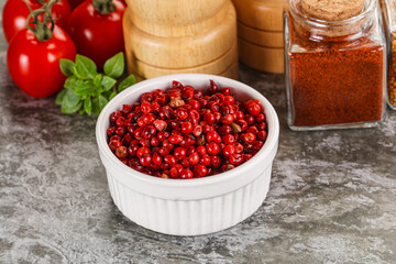 Red pepper corn aroma seeds