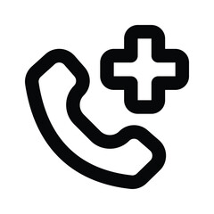 Obraz premium Medical emergency vector design, medical service