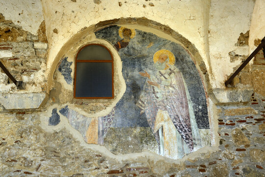 Saint Dimitrios Mystras Holy Orthodox Metropolitan Church, Archaeological Site of Mystras, Greece, UNESCO World Heritage Site