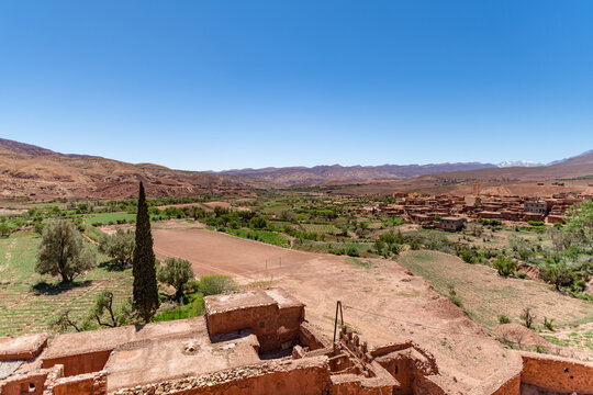 The Kasbah of Telouet in the Atlas, Morocco