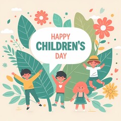 Obraz premium Joyful Celebrations: Children's Day on June 9th