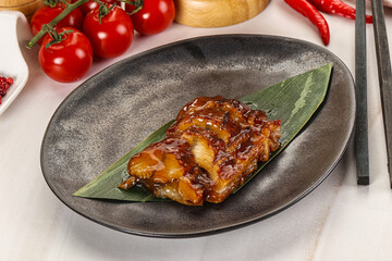 Grilled eel with unagi sauce