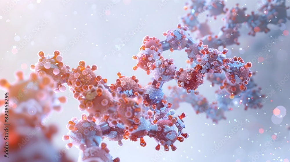 Poster atomistic precision in d a breathtaking d visualization of a biological macromolecule for clinical