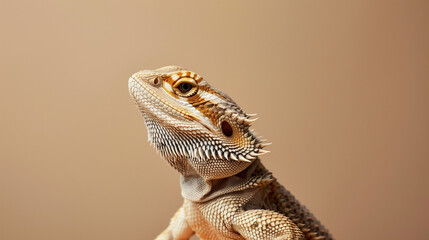 Close Up of a Lizard on a Persons Hand
