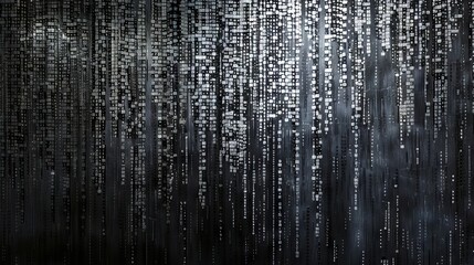 Obraz premium Intricate Designs Woven from Binary Code