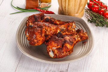 Indian tandoori turkey shoulder wing