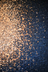 abstract blurred dark background with light bokeh, shiny spots. defocused background for design. soft focus.