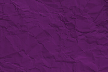 Wrinkled purple paper texture, perfect for backgrounds and design projects.